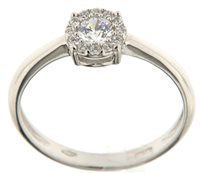 Anello Donna in Oro Zircone MOD Il Diamante 2 Gioielli .N8030